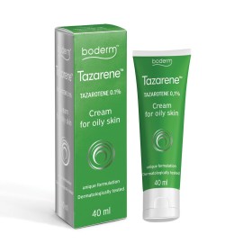 Boderm Tazarene 0.1% Κρέμα Τοπικής Εφαρμογής για Λιπαρές Επιδερμίδες 40ml