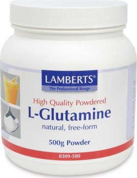 Lamberts L-Glutamine Powder Γλουταμίνη 500gr