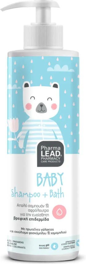 PharmaLead Baby & Bath Σαμπουάν Αφρόλουτρο και Σαμπουάν 500ml