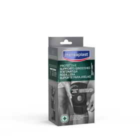 Hansaplast Sport Ρυθμιζόμενη Επιγονατίδα με Οπή σε Μαύρο χρώμα 1τμχ One Size