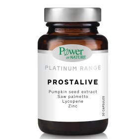 Power Of Nature Platinum Range Prostalive Συμπλήρωμα για την Υγεία του Προστάτη 30caps