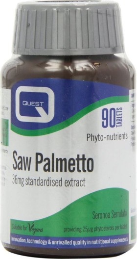 Quest Saw Palmetto 36mg Extract 90tabs