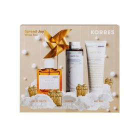 Korres XMAS PROMO 2026 Spread Joy White Tea με Eau De Toilette 50ml & Αφρόλουτρο White Tea 250ml & Γαλάκτωμα Σώματος White Tea 125ml