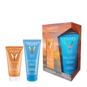 Vichy PROMO 2024 Capital Soleil Dry Touch SPF50 Αντηλιακό Προσώπου 50ml & ΔΩΡΟ Capital Soleil After-Sun Milk Γαλάκτωμα Για Μετά Τον Ήλιο 100ml