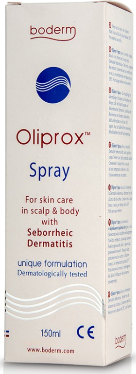 Oliprox Spray για τη Φροντίδα του Τριχωτού της Κεφαλής από τη Σμηγματορροϊκή Δερματίτιδα 150ml