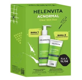 Helenvita PROMO 2026 με AcNormal Cleansing Gel 200ml & Rebalancing Emulsion 60ml