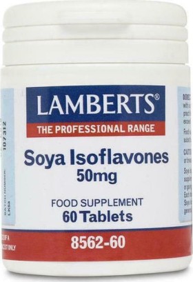 Lamberts Soya Isoflavones 50mg Συμπλήρωμα για την Εμμηνόπαυση 60tabs