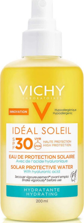 VICHY Capital Soleil Water Spray Με Υαλουρονικό οξύ SPF30 200ml