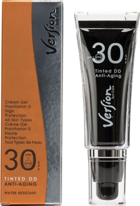Version Tinted DD Anti-Aging Αντηλιακή & Αντιρυτιδική Κρέμα Προσώπου SPF30 με Χρώμα 50ml