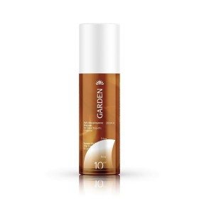 Garden Suntan Oil Shimmer Αντηλιακό Λάδι για το Σώμα με Έλαιο Καρύδας & Καρότου SPF10 200ml