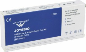 Joysbio Sars-Cov-2 Coronavirus Antigen Rapid Test Kit Δείγμα Σάλιου 10τμχ