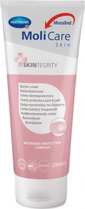 Hartmann Menalind Skin Barrier Cream Διαφανής Κρέμα Προστασίας του Δέρματος 200ml