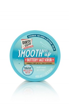 DIRTY WORKS Smooth on up Buttery Salt Scrub 400ml