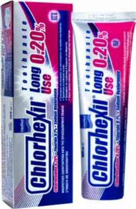 Chlorhexil 0.20% Toothpaste Long Use Οδοντόπαστα Κατά της Ουλοοδοντικής Πλάκας 100ml