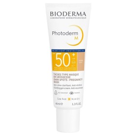 Bioderma Photoderm M Αδιάβροχο Αντηλιακό Προσώπου SPF50 με Χρώμα Light Colour για την Υπερμελάγχρωση  40ml