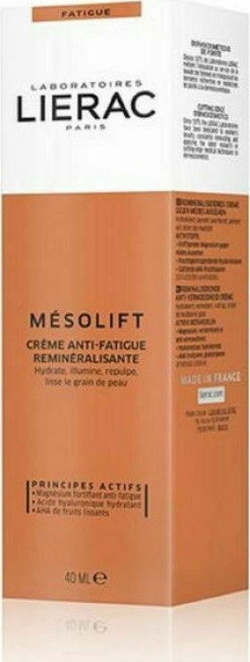 Lierac Mesolift Anti-fatigue Remineralizing Cream Κρέμα κατά της Κούρασης 40ml