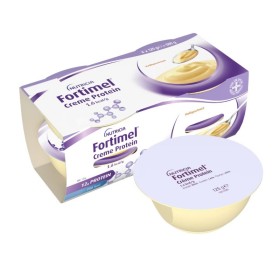 Nutricia Fortimel Creme Protein Ειδικό Συμπλήρωμα Διατροφής σε κρέμα με Γεύση Βανίλια, 4x125g