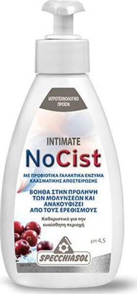 Specchiasol Nocist Intimate Καθαριστικό της Ευαίσθητης Περιοχής 250ml