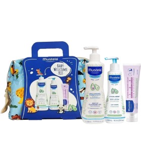 Mustela PROMO Baby Welcome Kit Σετ Αφρόλουτρο 500ml, Κρέμα Σώματος 300ml & Κρέμα Αλλαγής Πάνας 100ml, 3τμχ