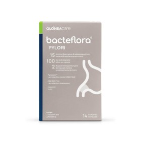 Olonea Bacteflora Pylori με Προβιοτικά, Πρεβιοτικά & Μεταβιοτικά 14caps