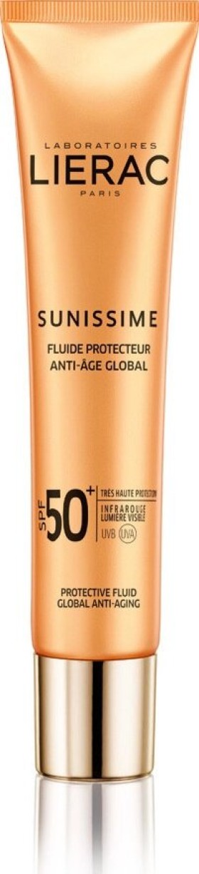 Lierac Sunissime Fluide Protecteur Anti-Age Global SPF50 Αντηλιακή Λεπτόρευστη Κρέμα Προσώπου40ml