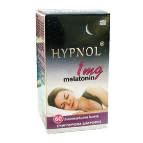 Medichrom Hypnol 1mg Συμπλήρωμα για τη Φυσική Υποστήριξη του Ύπνου 60tabs Διασπειρώμενα