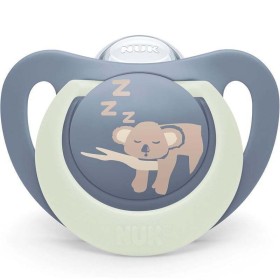 Nuk First Choice Night Πιπίλα Σιλικόνης Νυκτος 0-6m Μπλε Κοάλα 1τμχ 10.175.391