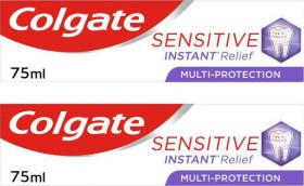 Colgate PROMO 1+1 ΔΩΡΟ Sensitive Instant Relief Daily Protection 2x75ml
