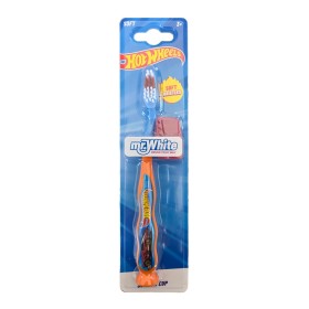 Mr White Hot wheels Toothbrush Παιδική Οδοντόβουρτσα με Καπάκι Soft από 3+ Ετών