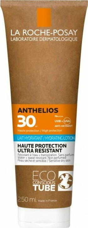 La Roche Posay Anthelios Eco Conscious Αδιάβροχη Αντηλιακή Κρέμα Σώματος SPF30 250ml