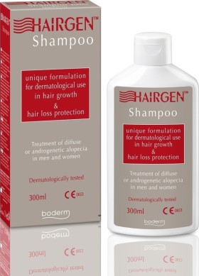 Boderm Hairgen Shampoo, Σαμπουάν κατά της Τριχόπτωσης 300ml
