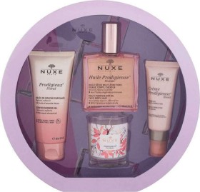 Nuxe Floral Set Huile Prodigieuse Florale 100ml & Creme Prodigieuse Boost 40ml & Shower Gel 100ml & Κερί 70γρ