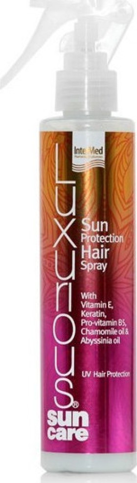 Intermed Luxurious Sun Protection Hair Spray Αντηλιακό Μαλλιών Spray 200ml