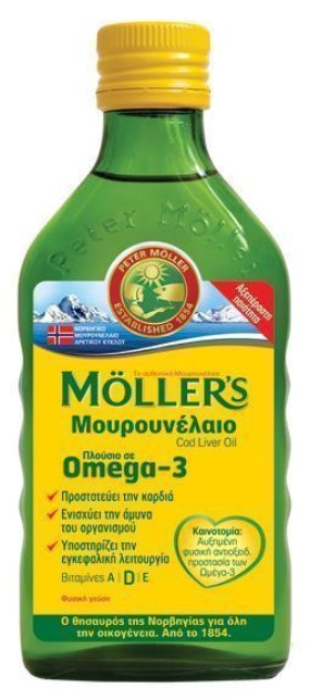 Mollers Mουρουνελαιο - Φυσική γεύση 250ml