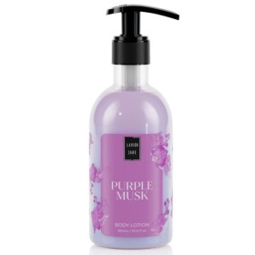Lavish Care Purple Mask Body Lotion, Ενυδατική Κρέμα Σώματος με Άρωμα White Musk 300ml