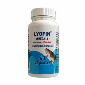 Lyofin Omega-3 Fish Oil 1000mg + Vitamin E 60caps