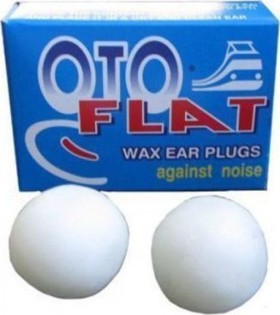 OtoFlat Wax Earplugs Κέρινες Ωτοασπιδες 2τμχ