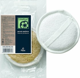 LifoPlus Face Loofah Peeling Pad Για το Πρόσωπο 1τμχ