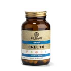 Bio Tonics Erectil for Men Συμπλήρωμα για την Ενίσχυση της Ανδρικής Λίμπιντο, Αντοχής, Στύσης 60 κάψουλες