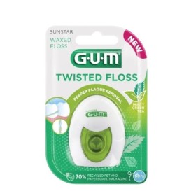 GUM Twisted Floss Κερωμένο Οδοντικό Νήμα με Γεύση Minty Green Tea 30ml 3500