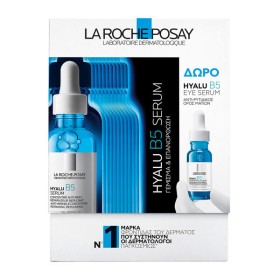 La Roche Posay PROMO 2024 Hyalu B5 Serum Αντιρυτιδικός & Επανορθωτικός Ορός Με Υαλουρονικό 30ml & ΔΩΡΟ Hyalu Β5 Eye Serum 5ml