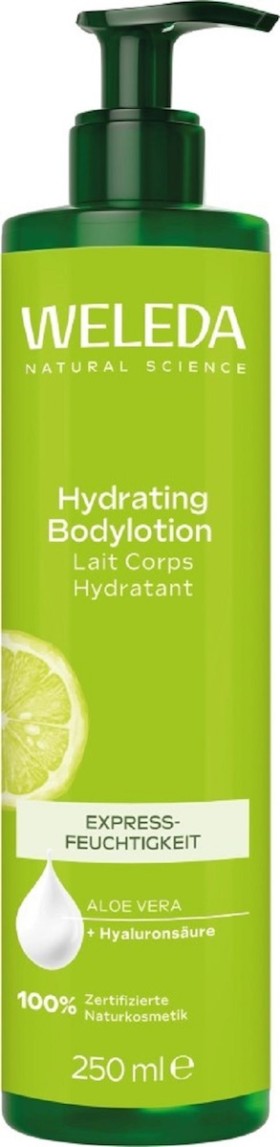 Weleda Hydrating Body Lotion Ενυδατικό Γαλάκτωμα Σώματος με Κίτρο και Αλόη Βέρα 250ml