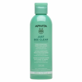 Apivita Just Bee Clear Pore Minimizing Purifying Lotion Λοσιόν Σύσφιξης Πόρων 200ml