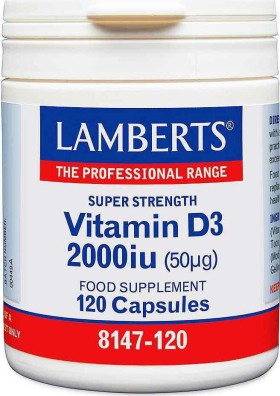 Lamberts Vitamin D3 2000iu 120caps