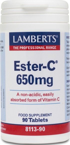 Lamberts Ester-C 650mg 90tabs