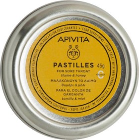 Apivita Pastilles Καραμέλες Μέλι & Θυμάρι 45gr