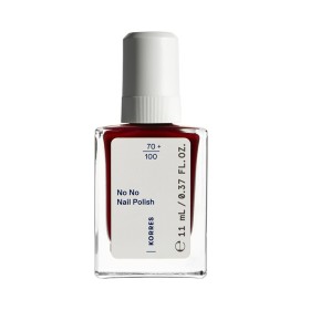 Korres No No Nail Polish 57 Wine Red Βερνίκι Νυχιών Μακράς Διαρκείας με Λάδι Αμυγδάλου 11ml