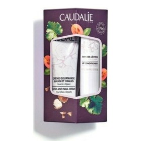 Caudalie Promo Hand and Nail Cream Θρεπτική Κρέμα Χεριών 30ml & Lip Conditioner για Προστασία των Χειλιών 4.5g