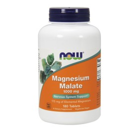 Now Magnesium Malate 1000mg 180tabs