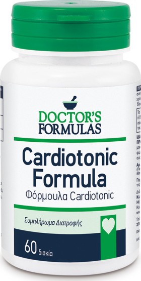 Doctors Formulas Cardiotonic για τη Φυσιολογική λειτουργία του Καρδιοαγγειακού 60tabs
